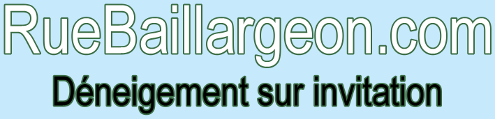 deneigement sur invitation